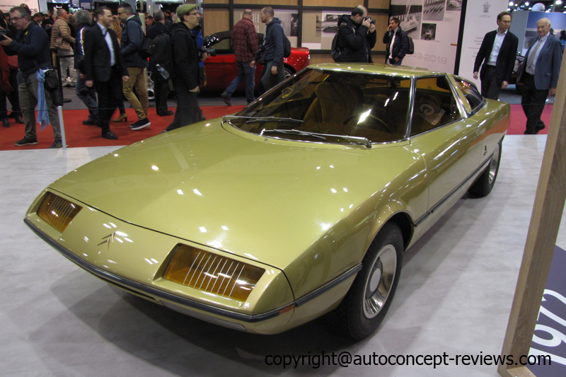 Bertone Camargue Project on Citroen GS elements 1972 